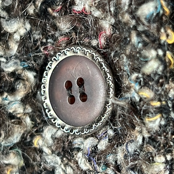 Requirements Tween Jacket‎ Blazer Shirt Top Blouse Button Up Brown Collared - Picture 5 of 9